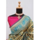 Generic Women's Banarasi Printed Saree With Unstitched Blouse 5.5Mtr (Golden) Generic Women's Banarasi Printed Saree With Unstitched Blouse 5.5Mtr (Golden)