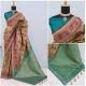 Generic Women's Banarasi Printed Saree With Unstitched Blouse 5.5Mtr (Purple) Generic Women's Banarasi Printed Saree With Unstitched Blouse 5.5Mtr (Purple)