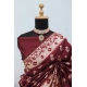 Generic Women's Satin Printed Saree With Unstitched Blouse 5.5Mtr (Brown) Generic Women's Satin Printed Saree With Unstitched Blouse 5.5Mtr (Brown)