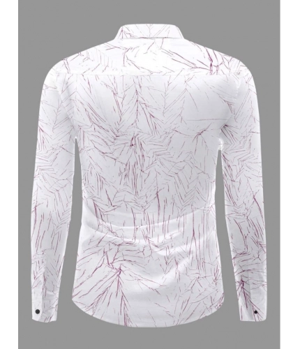 Generic Men's Casual PollyCotton Textured Full Sleeve Collar Shirt (Pink) Generic Men's Casual PollyCotton Textured Full Sleeve Collar Shirt (Pink)