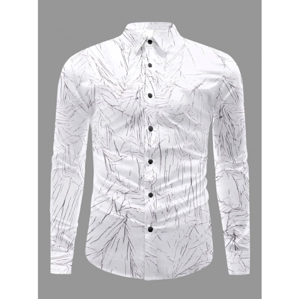 Generic Men's Casual PollyCotton Textured Full Sleeve Collar Shirt (Black) Generic Men's Casual PollyCotton Textured Full Sleeve Collar Shirt (Black)