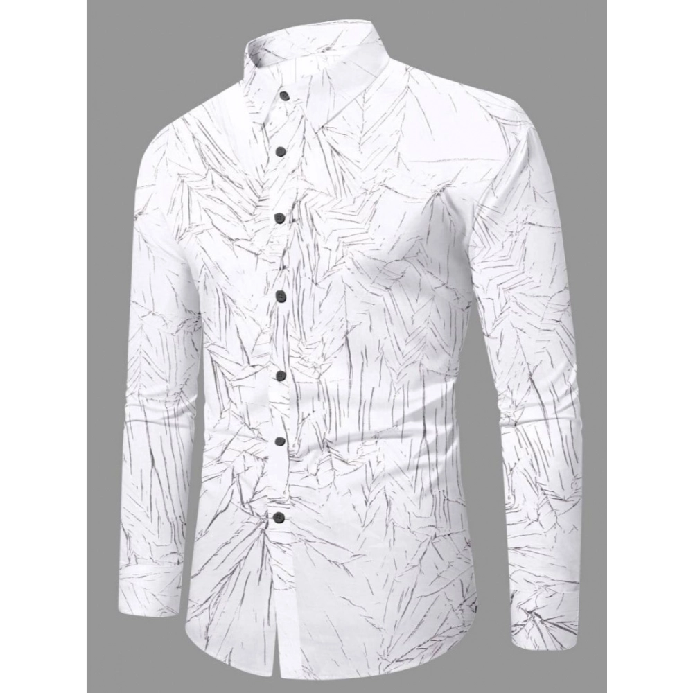 Generic Men's Casual PollyCotton Textured Full Sleeve Collar Shirt (Black) Generic Men's Casual PollyCotton Textured Full Sleeve Collar Shirt (Black)