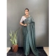 Generic Women's Chiffon Woven Bollywood Saree With Unstitched Blouse (5.5Mtr, Green) Generic Women's Chiffon Woven Bollywood Saree With Unstitched Blouse (5.5Mtr, Green)