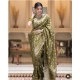 Generic Women's Silk Woven Kanjivaram Saree With Unstitched Blouse (5.5Mtr, Mehendi Green) Generic Women's Silk Woven Kanjivaram Saree With Unstitched Blouse (5.5Mtr, Mehendi Green)