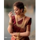 Generic Women's Silk Woven Kanjivaram Saree With Unstitched Blouse (5.5Mtr, Maroon) Generic Women's Silk Woven Kanjivaram Saree With Unstitched Blouse (5.5Mtr, Maroon)