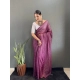 Generic Women's Chiffon Woven Bollywood Saree With Unstitched Blouse (5.5Mtr, Purple) Generic Women's Chiffon Woven Bollywood Saree With Unstitched Blouse (5.5Mtr, Purple)