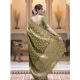 Generic Women's Silk Woven Kanjivaram Saree With Unstitched Blouse (5.5Mtr, Mehendi Green) Generic Women's Silk Woven Kanjivaram Saree With Unstitched Blouse (5.5Mtr, Mehendi Green)