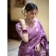 Generic Women's Art Silk Embellished Kanjivaram Saree With Unstitched Blouse (5.5Mtr, Lavender) Generic Women's Art Silk Embellished Kanjivaram Saree With Unstitched Blouse (5.5Mtr, Lavender)