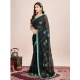 Generic Women's Georgette Printed Saree With Unstitched Blouse (5.5Mtr, Rama) Generic Women's Georgette Printed Saree With Unstitched Blouse (5.5Mtr, Rama)
