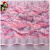 Generic Women's Cotton Linen Printed Saree With Unstitched Blouse (5.5Mtr, Pink)