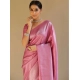 Generic Women's Silk Blend Woven Kanjivaram Saree With Unstitched Blouse (5.5Mtr, Pink) Generic Women's Silk Blend Woven Kanjivaram Saree With Unstitched Blouse (5.5Mtr, Pink)