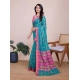Generic Women's Cotton Silk Checkered Kota Doria Saree With Unstitched Blouse (5.5Mtr, Rama) Generic Women's Cotton Silk Checkered Kota Doria Saree With Unstitched Blouse (5.5Mtr, Rama)