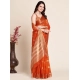 Generic Women's Silk Blend Printed Banarasi Saree With Unstitched Blouse (5.5Mtr, Red) Generic Women's Silk Blend Printed Banarasi Saree With Unstitched Blouse (5.5Mtr, Red)