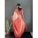 Generic Women's Silk Blend Woven Kanjivaram Saree With Unstitched Blouse (5.5Mtr, Peach) Generic Women's Silk Blend Woven Kanjivaram Saree With Unstitched Blouse (5.5Mtr, Peach)