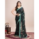 Generic Women's Georgette Printed Saree With Unstitched Blouse (5.5Mtr, Rama) Generic Women's Georgette Printed Saree With Unstitched Blouse (5.5Mtr, Rama)