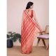 Generic Women's Cotton Silk Checkered Kota Doria Saree With Unstitched Blouse (5.5Mtr, Peach) Generic Women's Cotton Silk Checkered Kota Doria Saree With Unstitched Blouse (5.5Mtr, Peach)