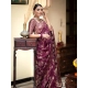 Generic Women's Art Silk Embellished Kanjivaram Saree With Unstitched Blouse (5.5Mtr, Purple) Generic Women's Art Silk Embellished Kanjivaram Saree With Unstitched Blouse (5.5Mtr, Purple)