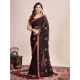 Generic Women's Georgette Printed Saree With Unstitched Blouse (5.5Mtr, Red) Generic Women's Georgette Printed Saree With Unstitched Blouse (5.5Mtr, Red)