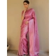 Generic Women's Silk Blend Woven Kanjivaram Saree With Unstitched Blouse (5.5Mtr, Pink) Generic Women's Silk Blend Woven Kanjivaram Saree With Unstitched Blouse (5.5Mtr, Pink)