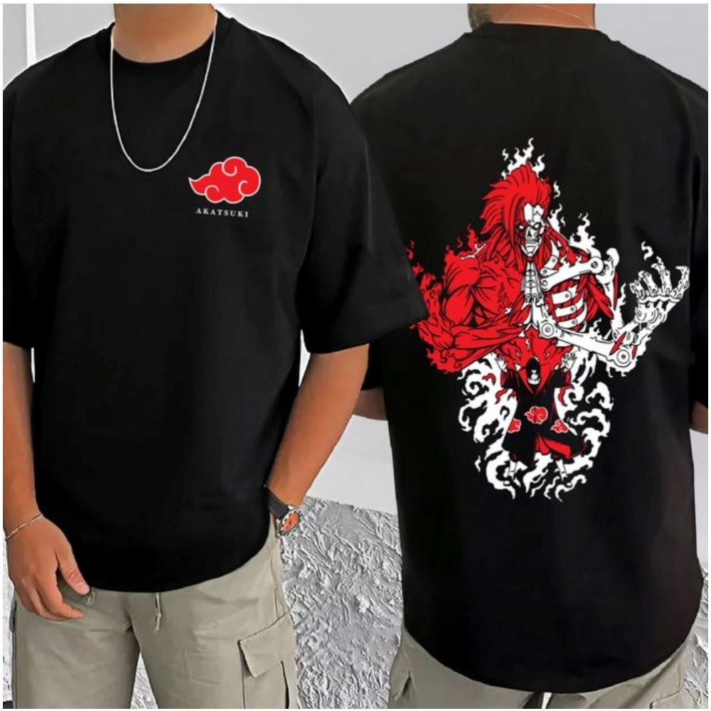 Generic Men's Casual Cotton Blend Printed Round Neck Half Sleeve T-Shirt (Black) Generic Men's Casual Cotton Blend Printed Round Neck Half Sleeve T-Shirt (Black)