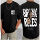 Generic Men's Casual Cotton Blend Printed Round Neck Half Sleeve T-Shirt (Black) Generic Men's Casual Cotton Blend Printed Round Neck Half Sleeve T-Shirt (Black)