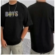 Generic Men's Casual Cotton Blend Printed Round Neck Half Sleeve T-Shirt (Black) Generic Men's Casual Cotton Blend Printed Round Neck Half Sleeve T-Shirt (Black)