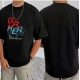 Generic Men's Casual Cotton Blend Printed Round Neck Half Sleeve T-Shirt (Black) Generic Men's Casual Cotton Blend Printed Round Neck Half Sleeve T-Shirt (Black)