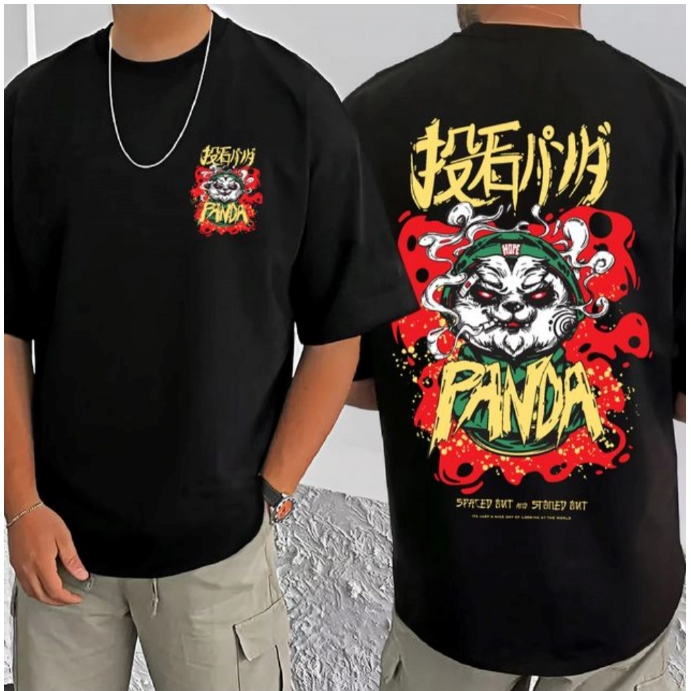 Generic Men's Casual Cotton Blend Printed Round Neck Half Sleeve T-Shirt (Black) Generic Men's Casual Cotton Blend Printed Round Neck Half Sleeve T-Shirt (Black)