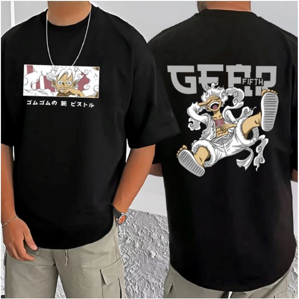 Generic Men's Casual Cotton Blend Printed Round Neck Half Sleeve T-Shirt (Black) Generic Men's Casual Cotton Blend Printed Round Neck Half Sleeve T-Shirt (Black)