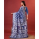 Generic Women's Cotton Silk Printed Saree With Unstitched Blouse 5.5Mtr (Blue) Generic Women's Cotton Silk Printed Saree With Unstitched Blouse 5.5Mtr (Blue)