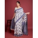 Generic Women's Jamdani Cotton Silk Printed Saree With Unstitched Blouse 5.5Mtr (Navy Blue) Generic Women's Jamdani Cotton Silk Printed Saree With Unstitched Blouse 5.5Mtr (Navy Blue)