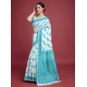 Generic Women's Jamdani Cotton Silk Printed Saree With Unstitched Blouse 5.5Mtr (Rama) Generic Women's Jamdani Cotton Silk Printed Saree With Unstitched Blouse 5.5Mtr (Rama)