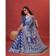 Generic Women's Cotton Silk Printed Saree With Unstitched Blouse 5.5Mtr (Blue) Generic Women's Cotton Silk Printed Saree With Unstitched Blouse 5.5Mtr (Blue)