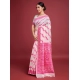 Generic Women's Jamdani Cotton Silk Printed Saree With Unstitched Blouse 5.5Mtr (Pink) Generic Women's Jamdani Cotton Silk Printed Saree With Unstitched Blouse 5.5Mtr (Pink)