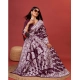 Generic Women's Cotton Silk Printed Saree With Unstitched Blouse 5.5Mtr (Purple) Generic Women's Cotton Silk Printed Saree With Unstitched Blouse 5.5Mtr (Purple)