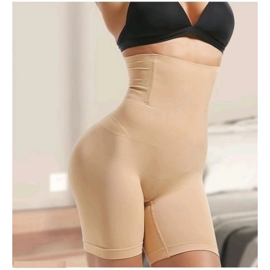 Generic Women's Cotton Solid Ethnic Wear Tummy - Thigh Body Shaper (Skin) Generic Women's Cotton Solid Ethnic Wear Tummy - Thigh Body Shaper (Skin)