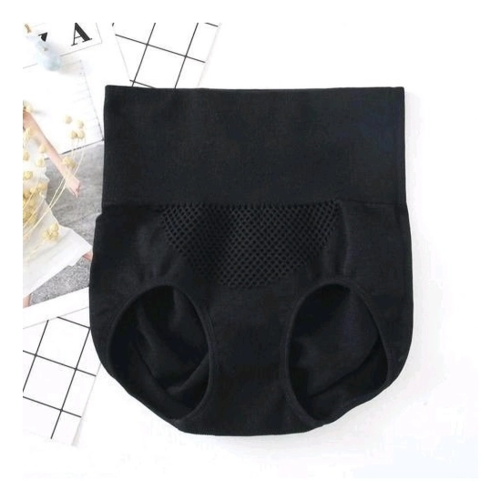 Generic Women's Cotton Solid Ethnic Wear Body Shaper Brief (Black) Generic Women's Cotton Solid Ethnic Wear Body Shaper Brief (Black)