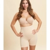 Generic Women's Cotton Solid Ethnic Wear Tummy - Thigh Body Shaper (Skin)