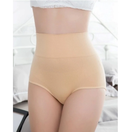 Generic Women's Cotton Solid Ethnic Wear Body Shaper Brief (Skin) Generic Women's Cotton Solid Ethnic Wear Body Shaper Brief (Skin)