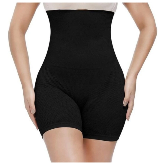 Generic Women's Cotton Lycra Solid Western Wear Tummy - Thigh Body Shaper (Black) Generic Women's Cotton Lycra Solid Western Wear Tummy - Thigh Body Shaper (Black)