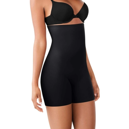 Generic Women's Cotton Solid Western Wear Tummy - Thigh Body Shaper (Black) Generic Women's Cotton Solid Western Wear Tummy - Thigh Body Shaper (Black)