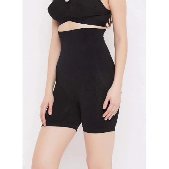Generic Women's Cotton Solid Western Wear Tummy - Thigh Body Shaper (Black) Generic Women's Cotton Solid Western Wear Tummy - Thigh Body Shaper (Black)