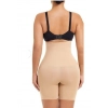 Generic Women's Cotton Solid Ethnic Wear Tummy - Thigh Body Shaper (Skin)