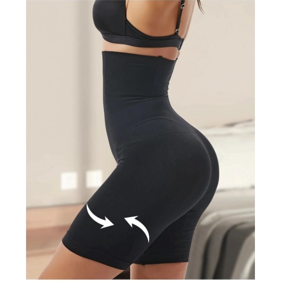 Generic Women's Cotton Solid Western Wear Tummy - Thigh Body Shaper (Black) Generic Women's Cotton Solid Western Wear Tummy - Thigh Body Shaper (Black)