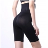 Generic Women's Cotton Lycra Solid Western Wear Tummy - Thigh Body Shaper (Black)