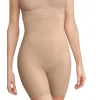 Generic Women's Cotton Solid Western Wear Tummy - Thigh Body Shaper (Skin)