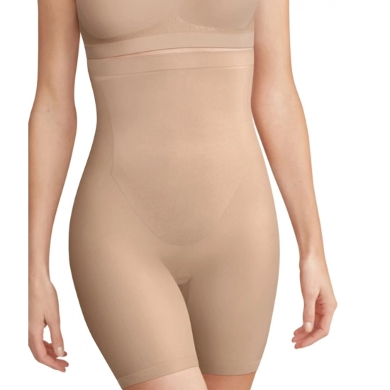 Generic Women's Cotton Solid Western Wear Tummy - Thigh Body Shaper (Skin) Generic Women's Cotton Solid Western Wear Tummy - Thigh Body Shaper (Skin)