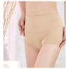Generic Women's Cotton Self Design Western Wear Body Shaper Brief (Skin)