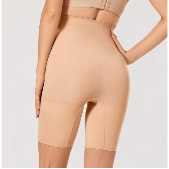 Generic Women's Cotton Solid Western Wear Tummy - Thigh Body Shaper (Skin) Generic Women's Cotton Solid Western Wear Tummy - Thigh Body Shaper (Skin)