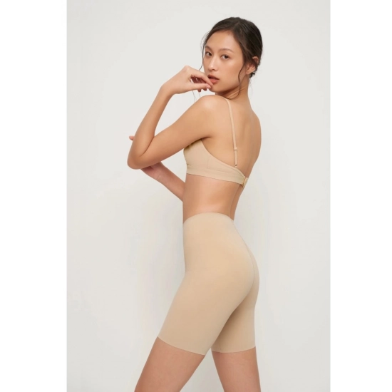 Generic Women's Cotton Solid Western Wear Tummy - Thigh Body Shaper (Beige) Generic Women's Cotton Solid Western Wear Tummy - Thigh Body Shaper (Beige)